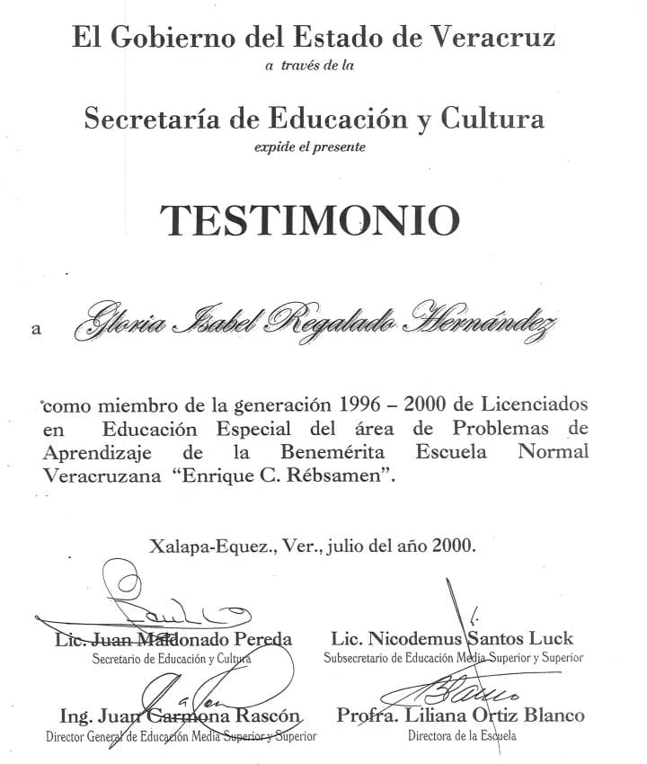 Documento título académico